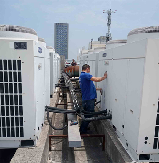 沙市中央空调制热和不制冷系统维修方法